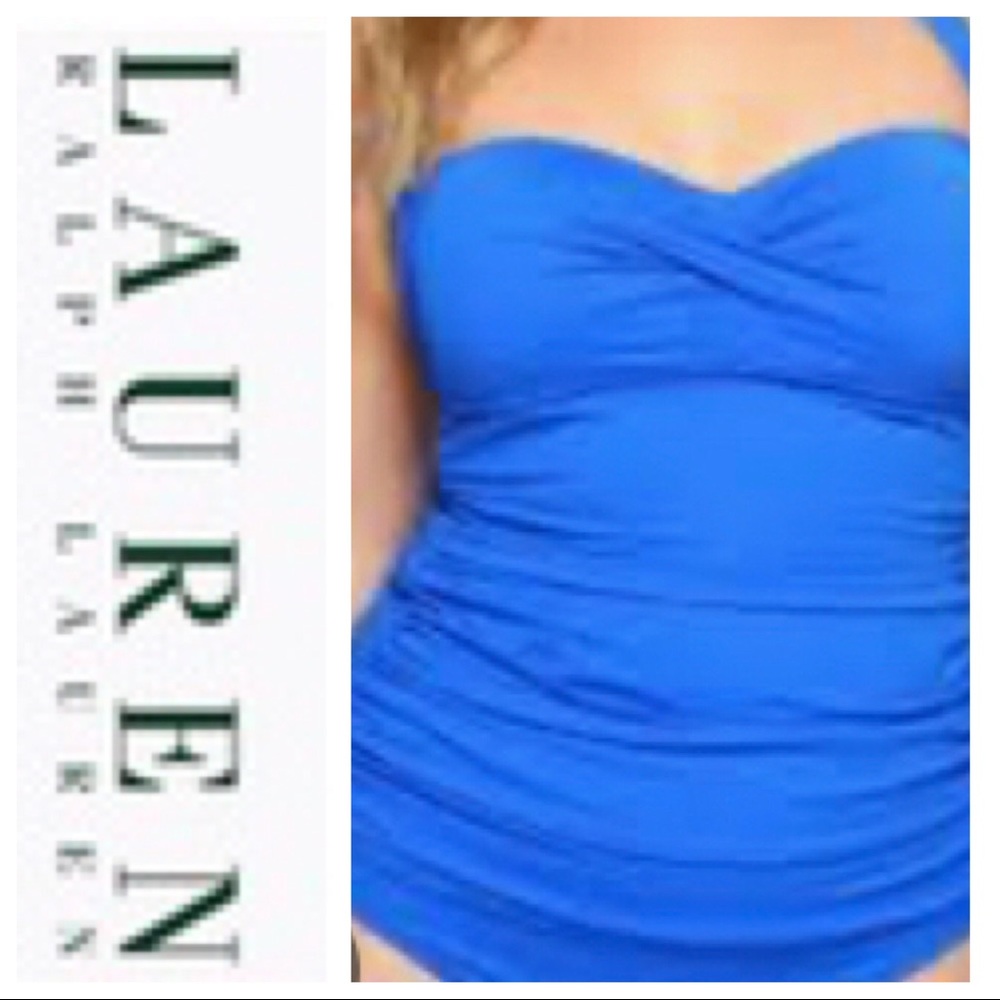 🌸🌸SUPER SALE 🌸🌸 RALPH LAUREN So Slimming Swimsuit Size 16